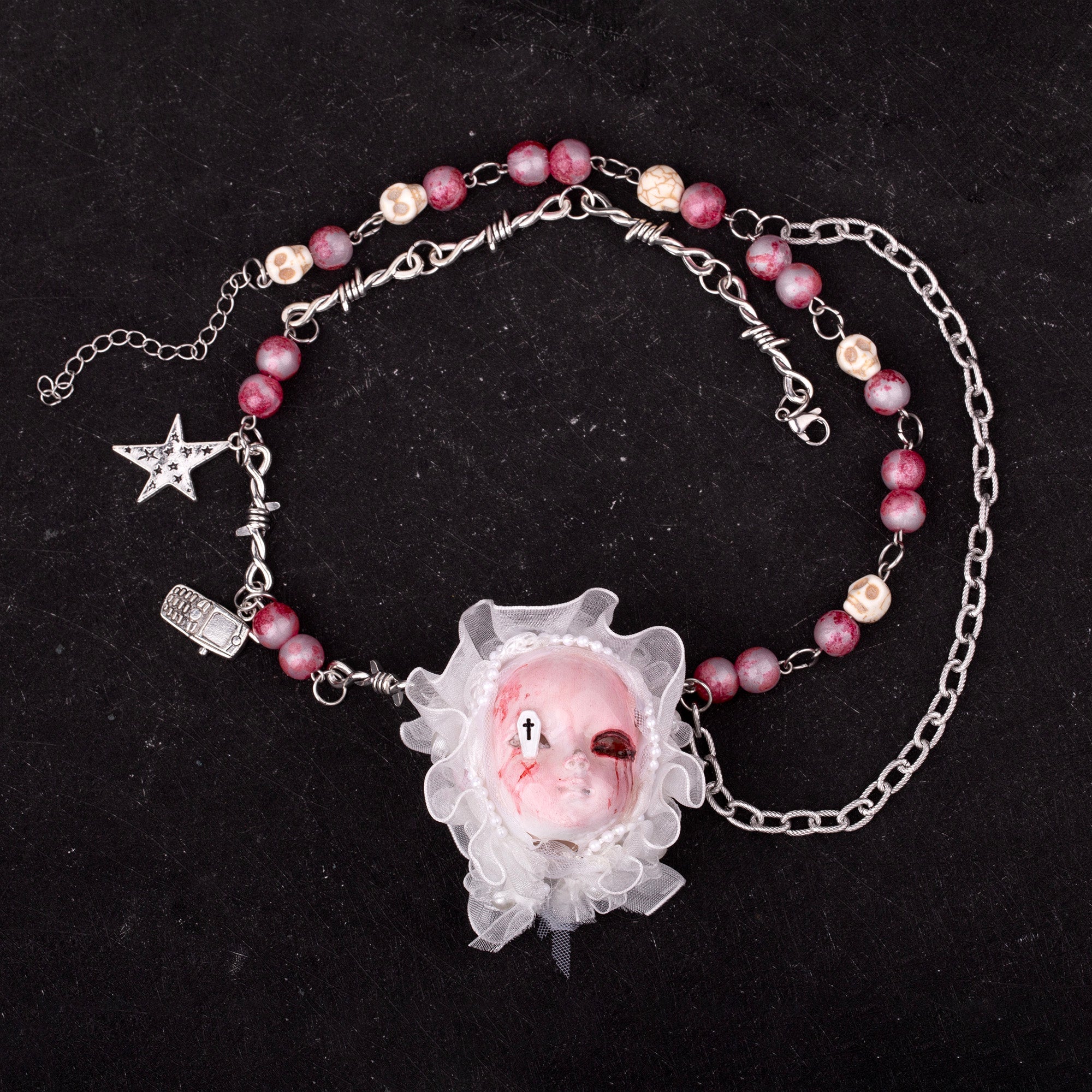 Bloody Doll Necklace