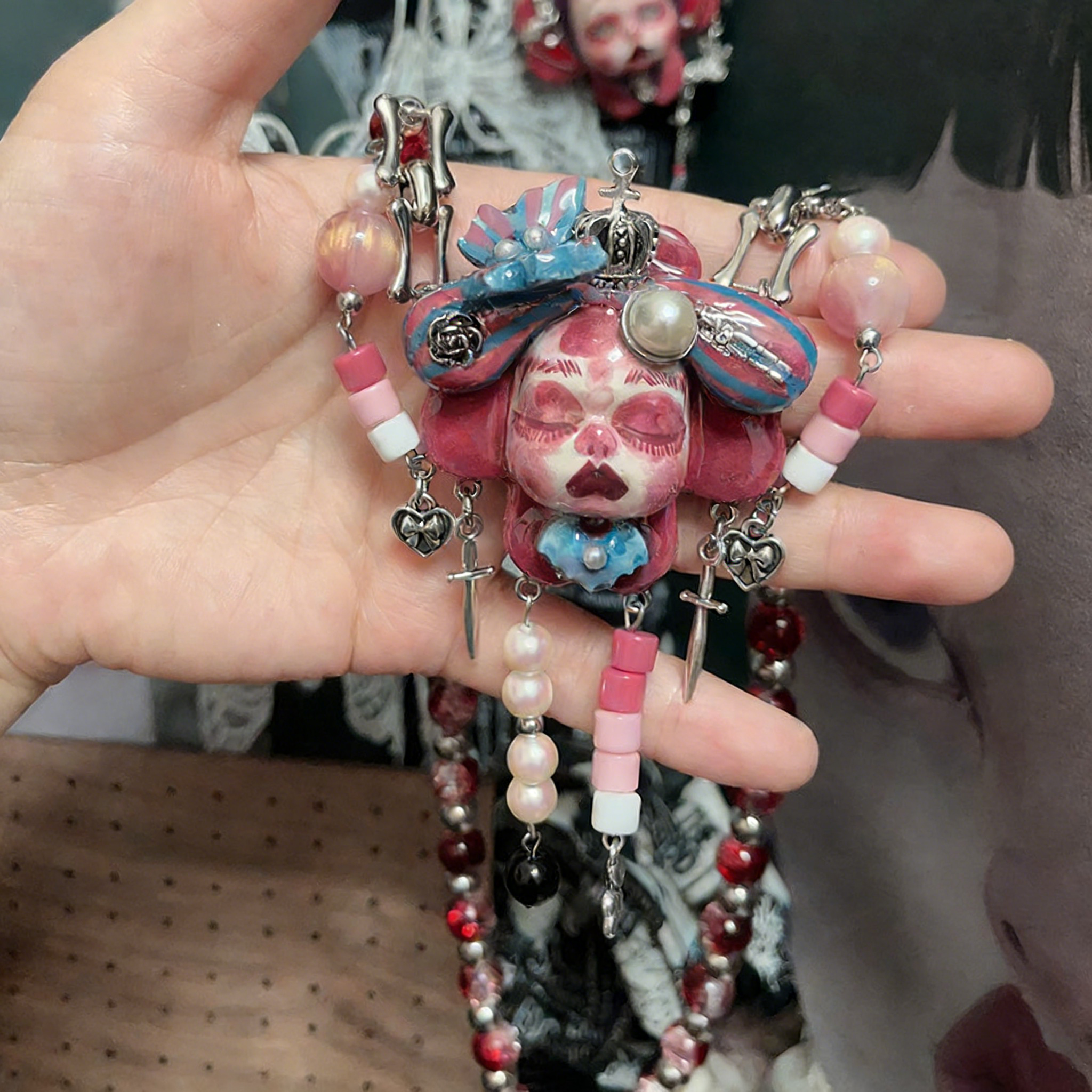 Pink Mist Slumber Necklace