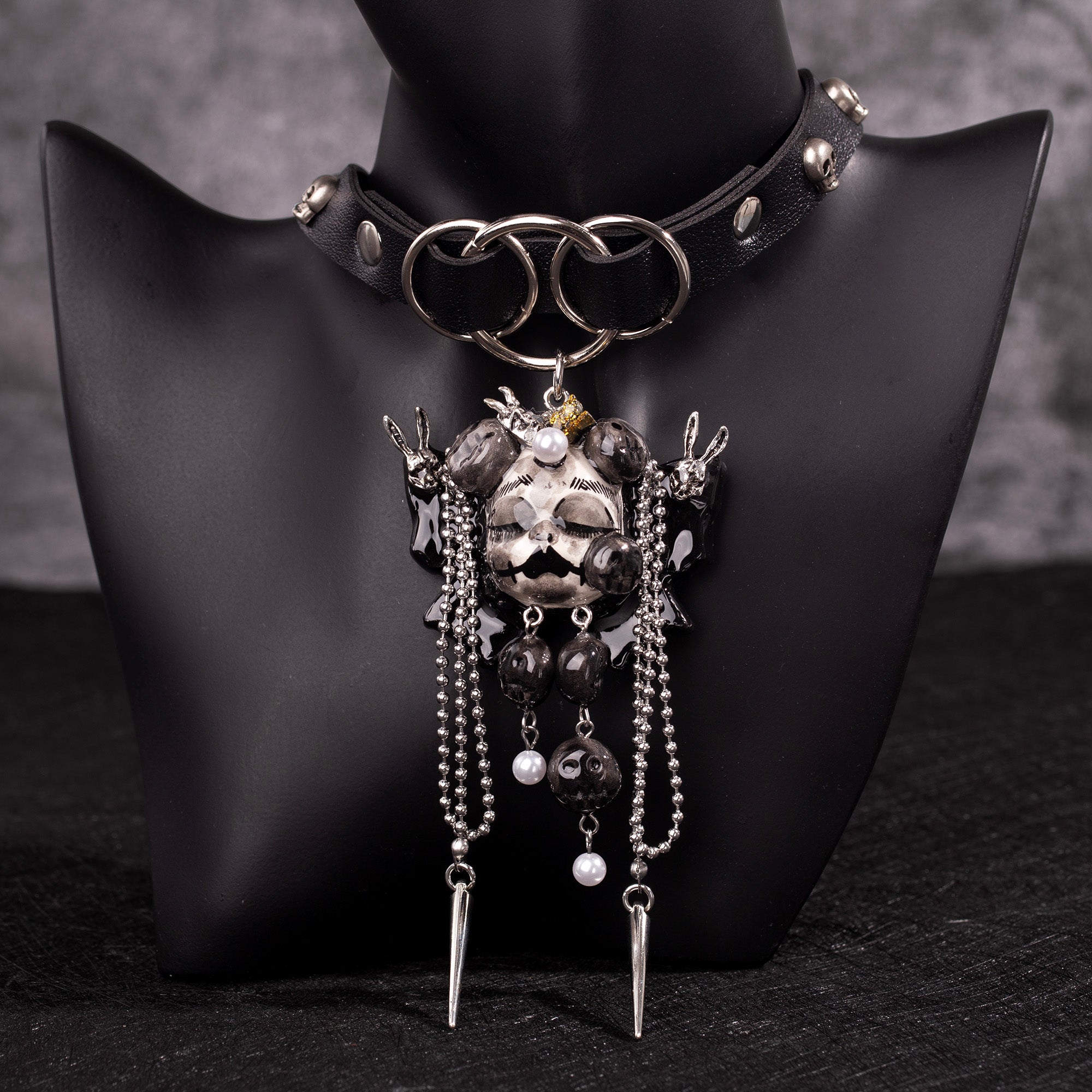 Shadow Puppet Dark Doll Necklace&Choker