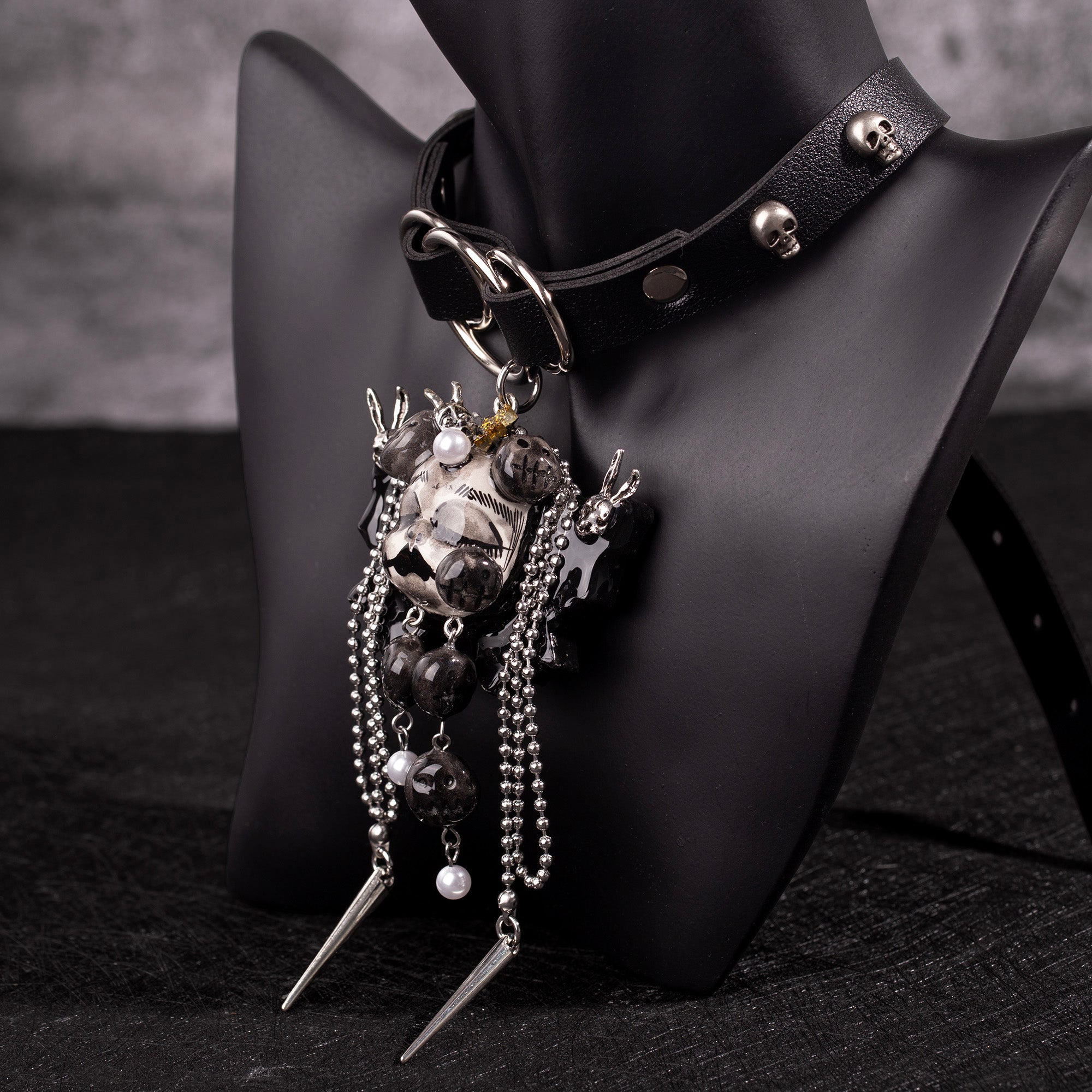 Shadow Puppet Dark Doll Necklace&Choker