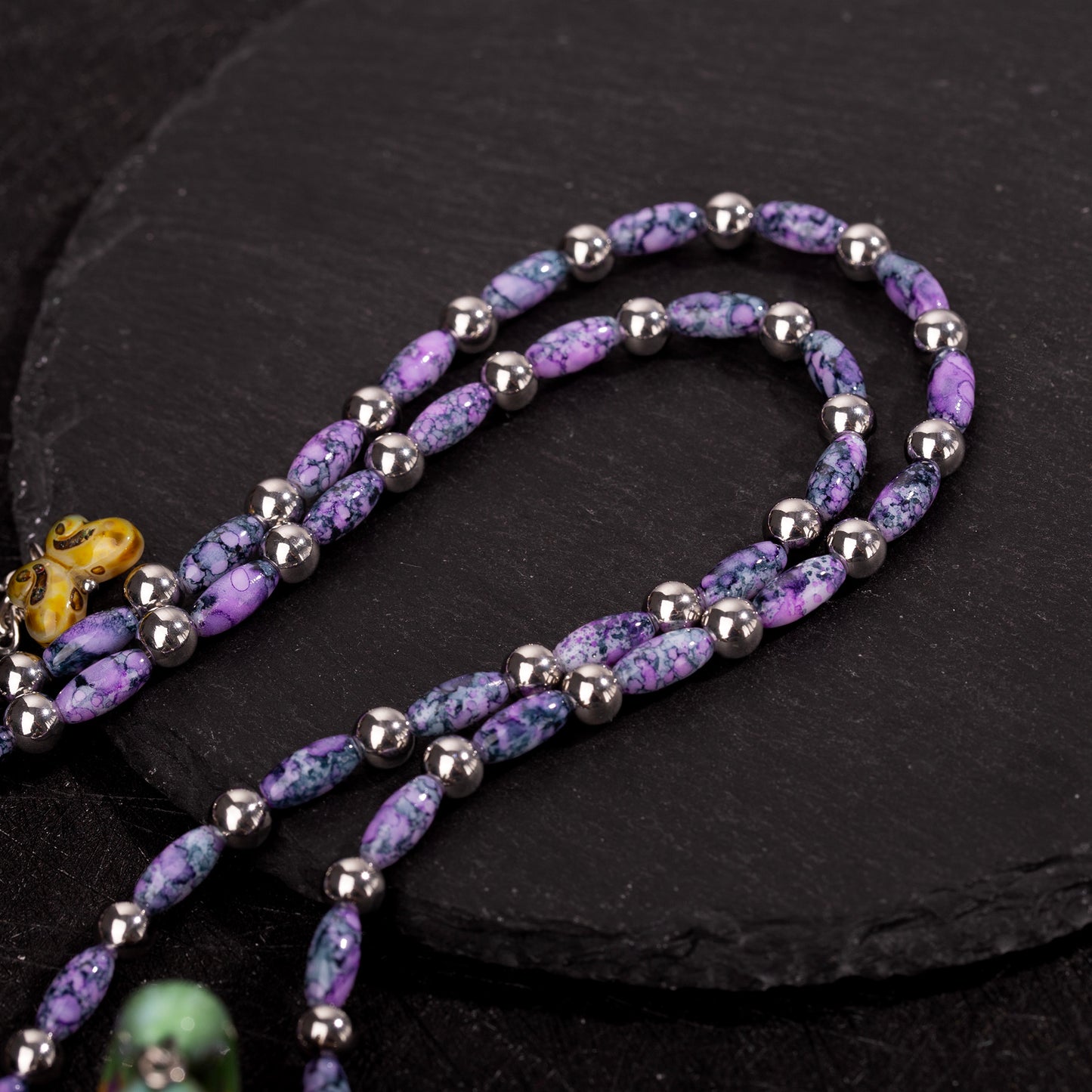 Dark Circus Clown Necklace
