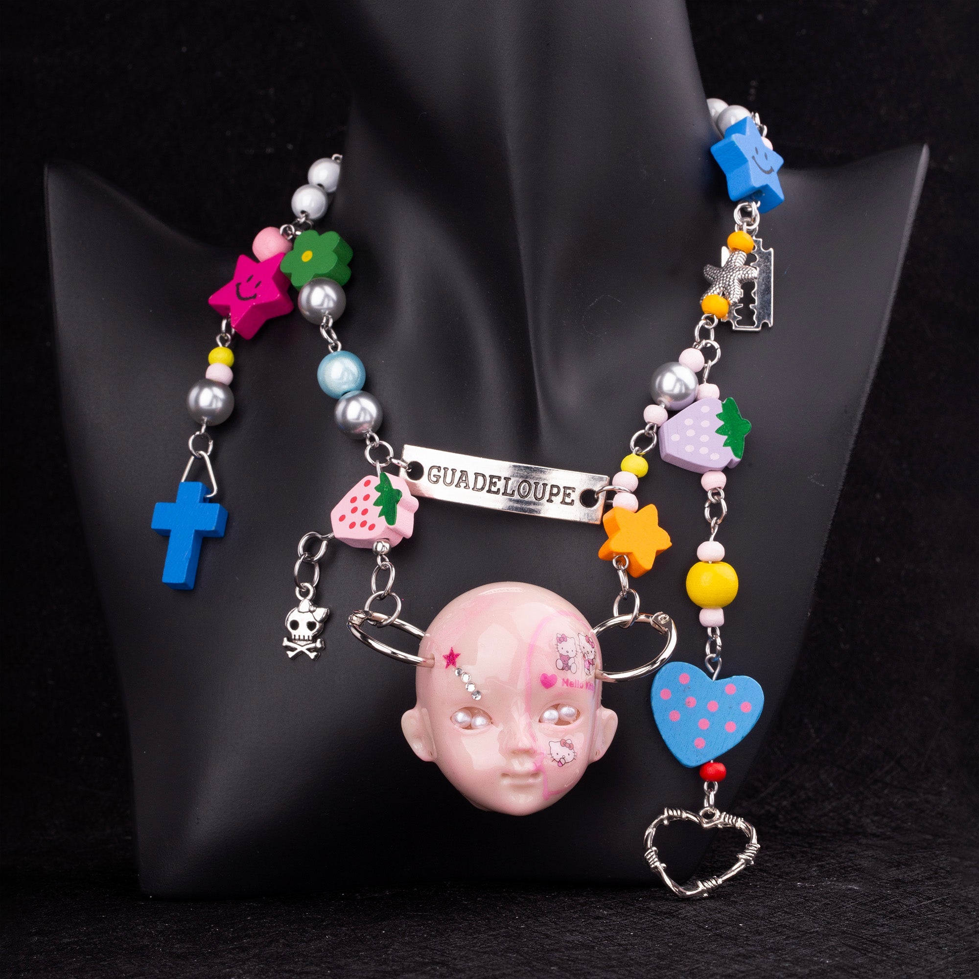 Dopamine Doll Head Necklace