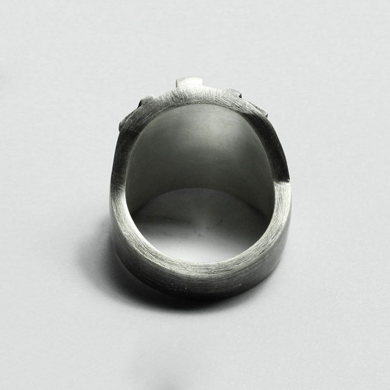 Jerusalem Cross Ring Sunro Raven