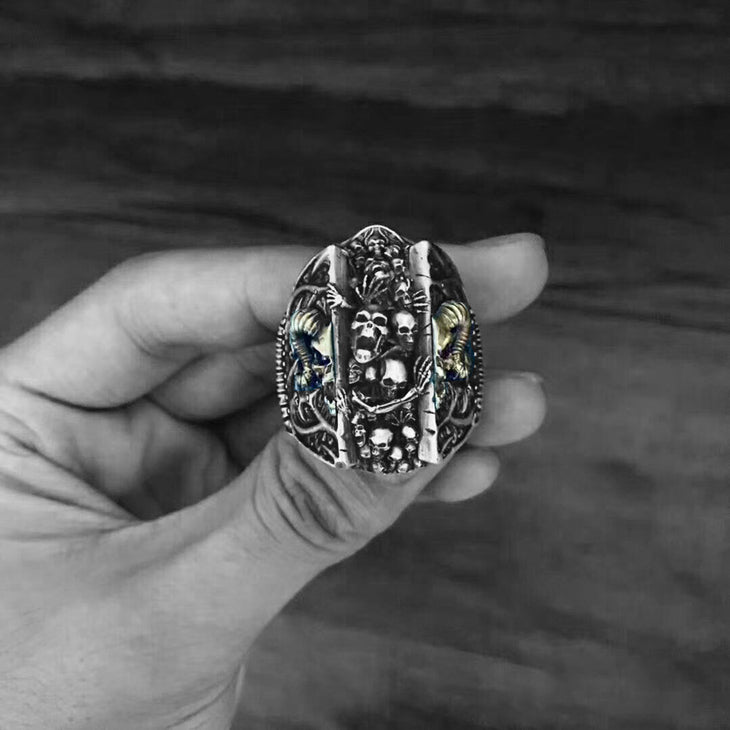 The Gates of Hell Ring Sunro Raven