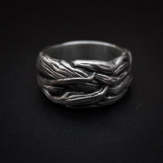 The Root Sterling Silver Ring Sunro Raven