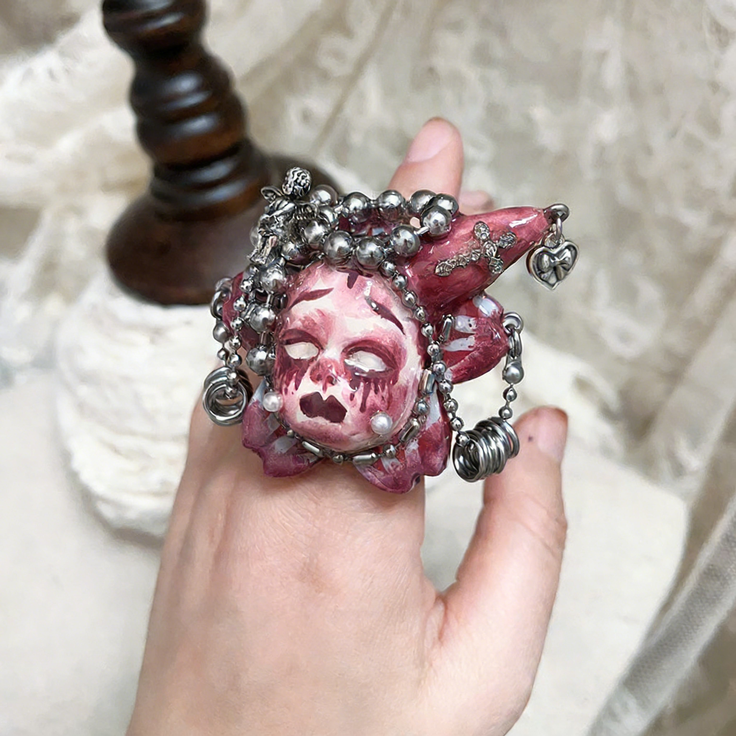 Tearful Clown Ring