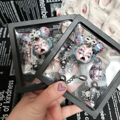 Purple Illusion Twin Buns Bracelet