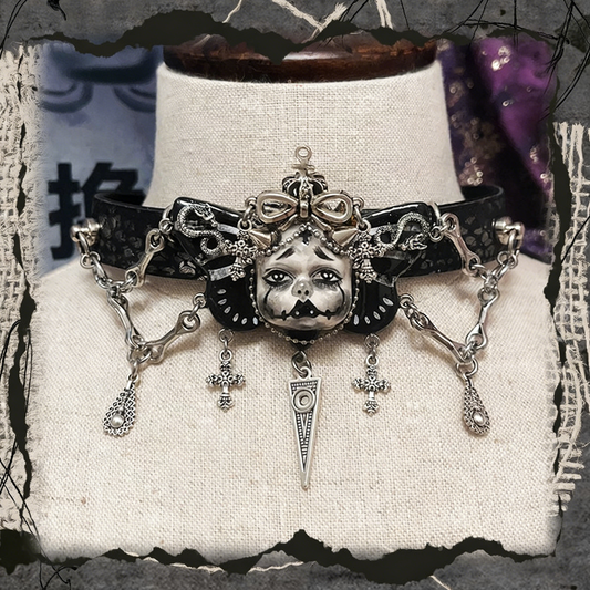 Butterfly Wing Snake Princess Choker