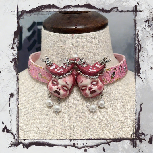 Pink Bunny Twin Choker