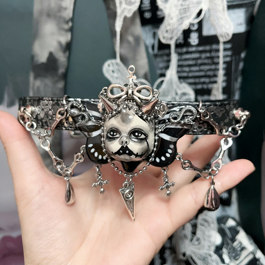 Butterfly Wing Snake Princess Choker