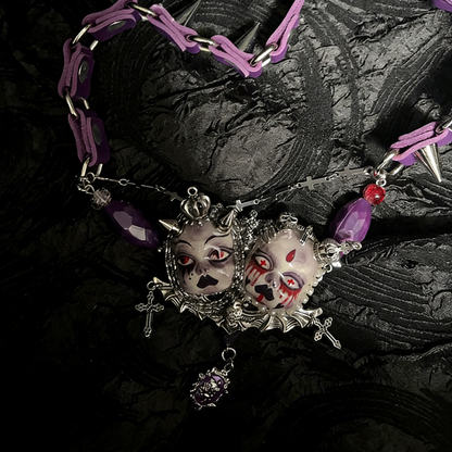 Purple Blood Twin Ritual Choker