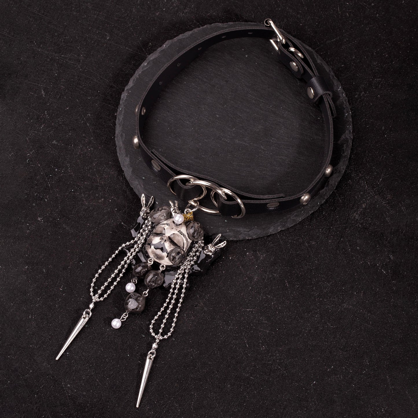 Shadow Puppet Dark Doll Necklace＆Choker
