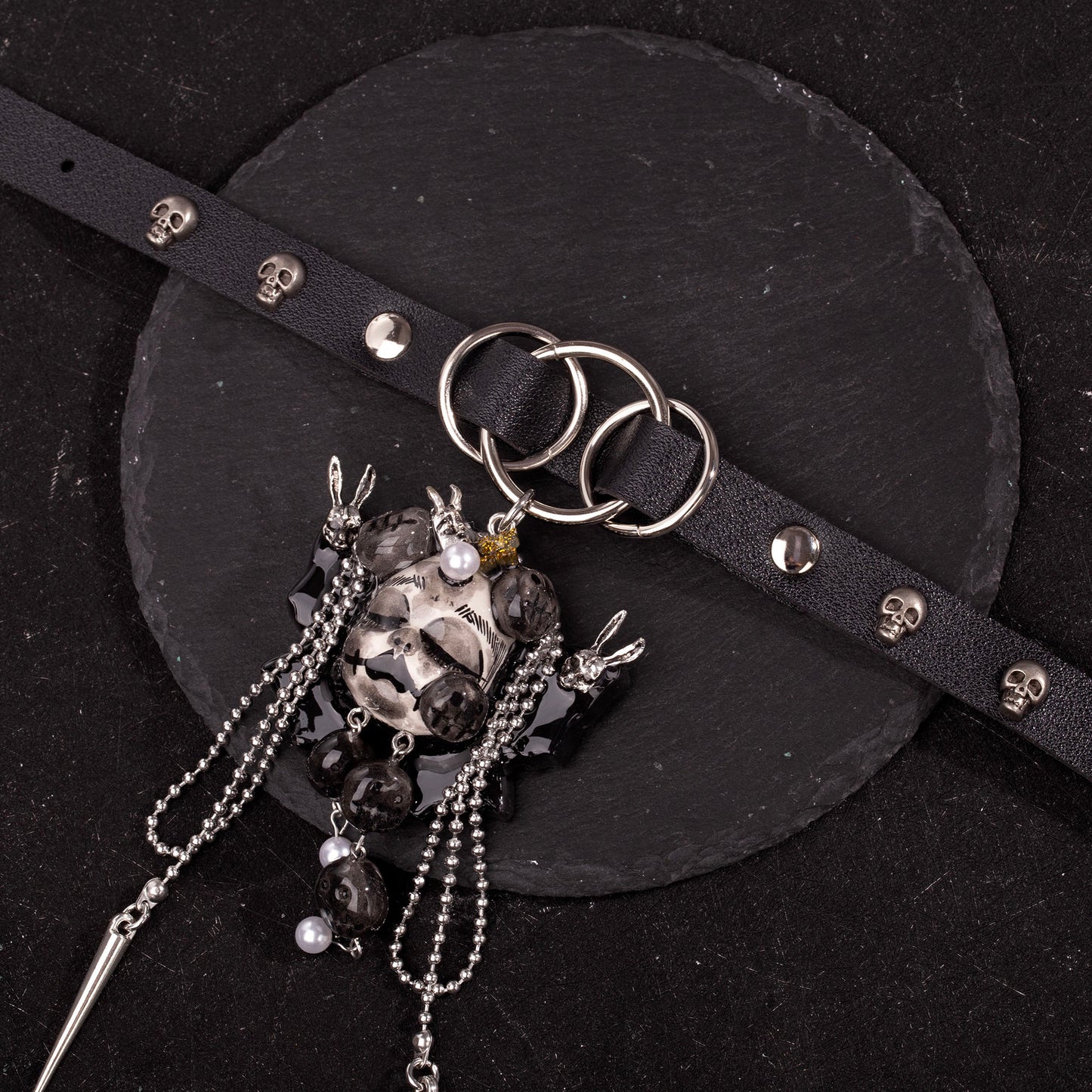 Shadow Puppet Dark Doll Necklace＆Choker