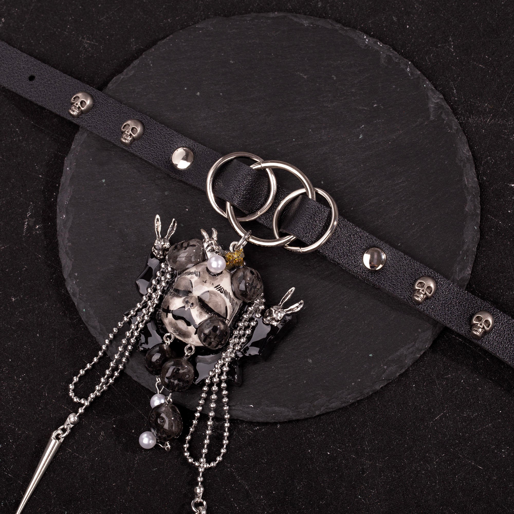 Shadow Puppet Dark Doll Necklace＆Choker