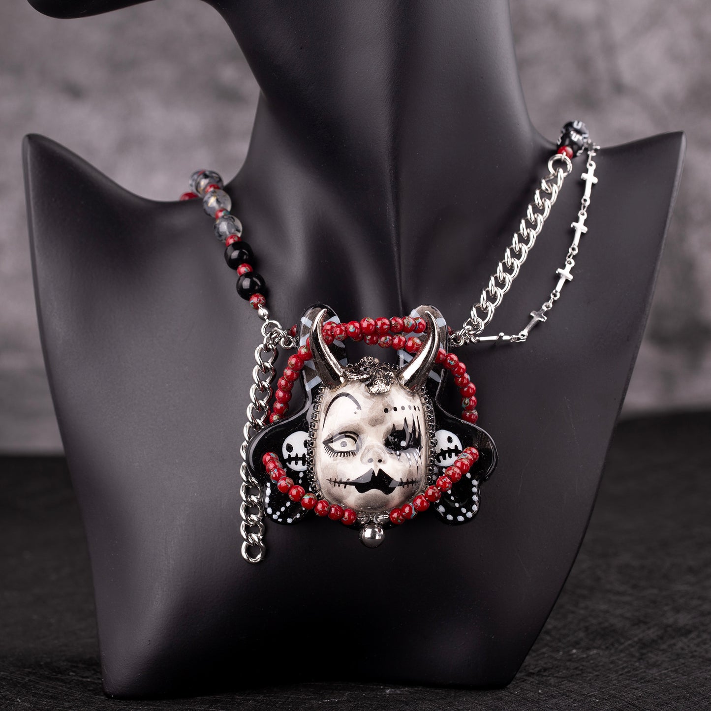 Dark Graffiti Necklace