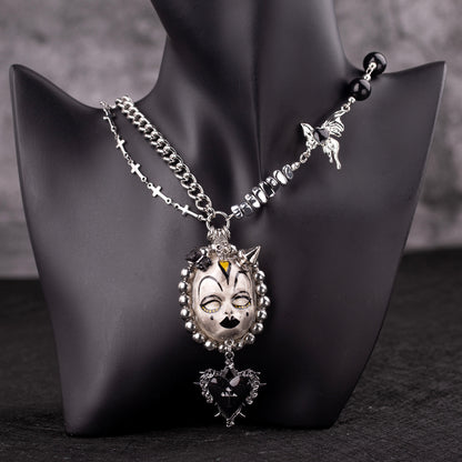 Black Heart Nightmare Slumber Necklace
