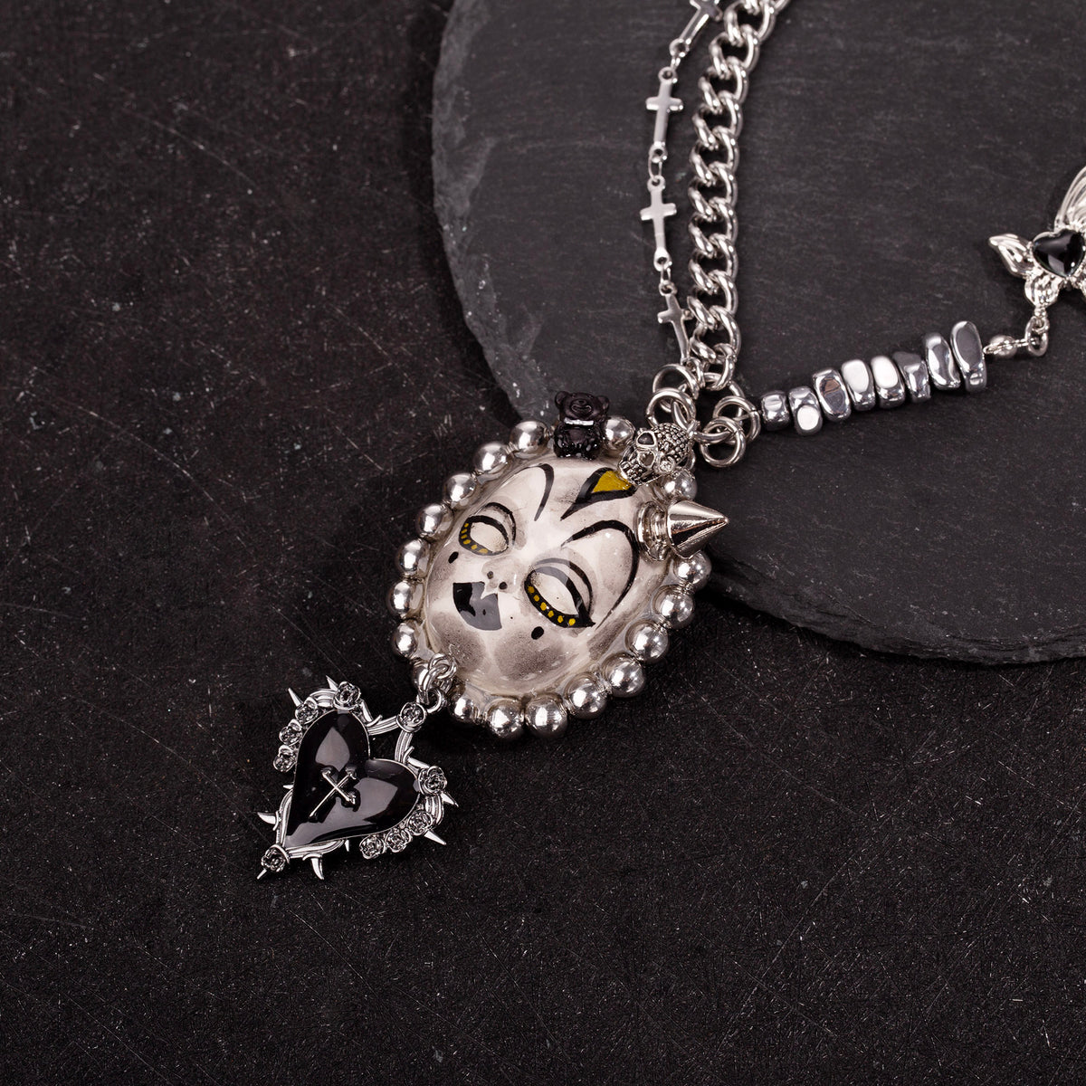 Black Heart Nightmare Slumber Necklace