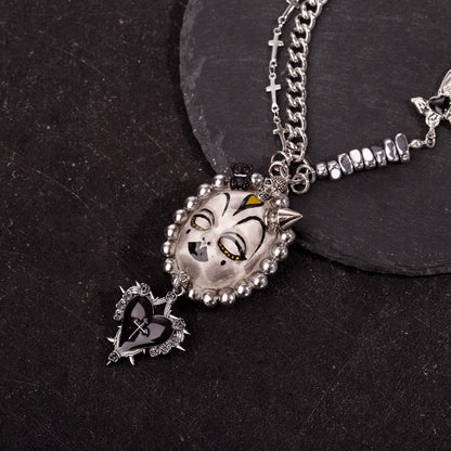 Black Heart Nightmare Slumber Necklace