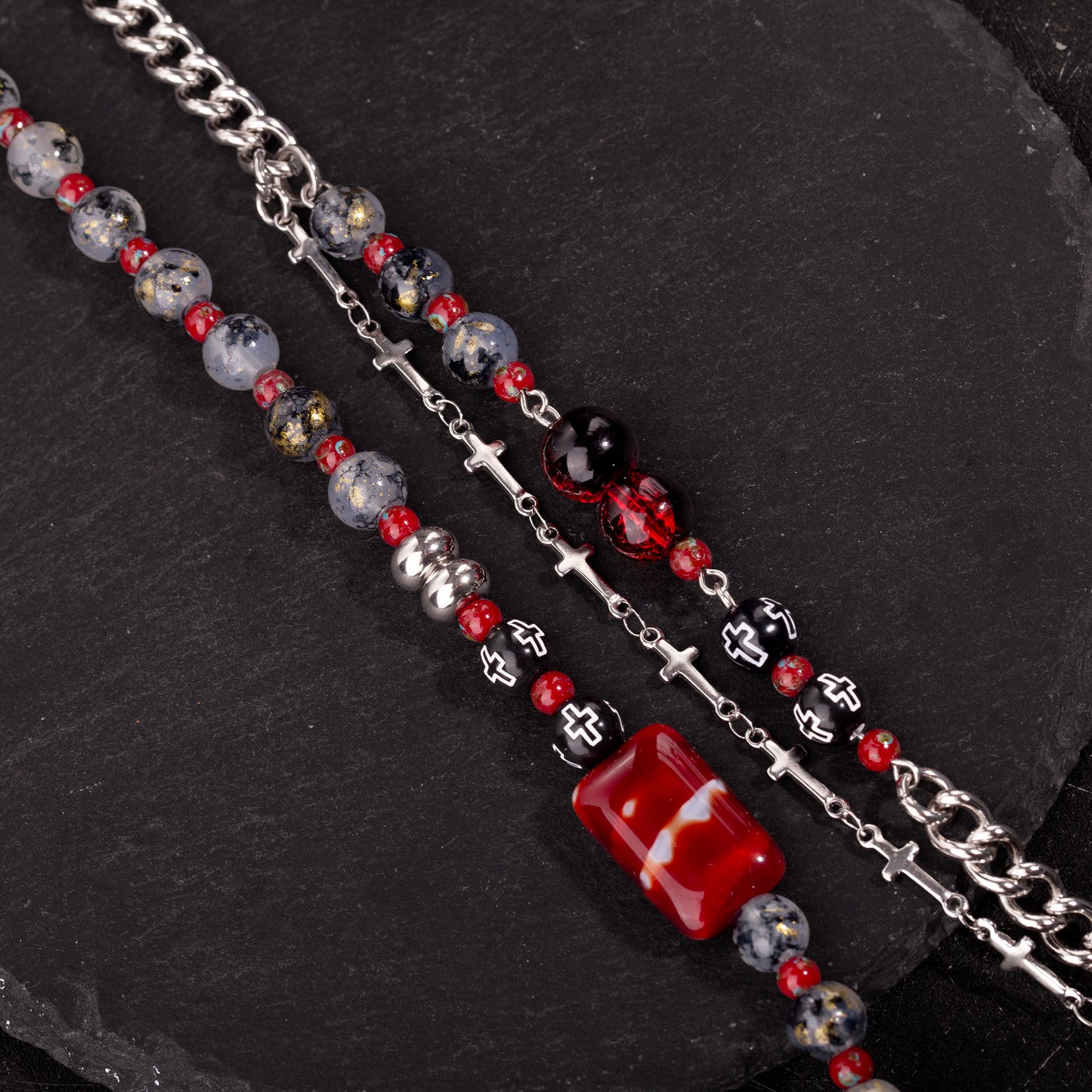 Dark Graffiti Necklace