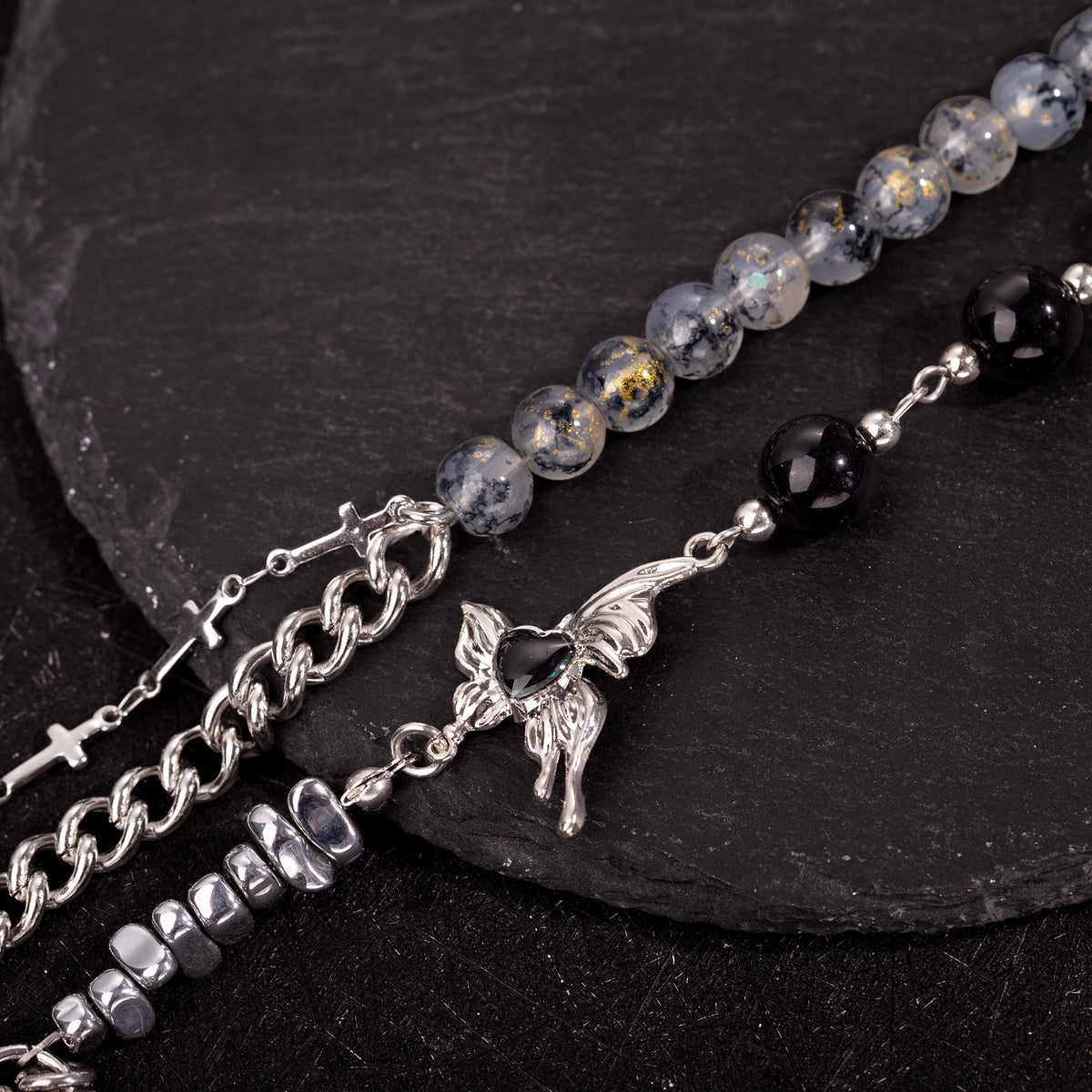 Black Heart Nightmare Slumber Necklace