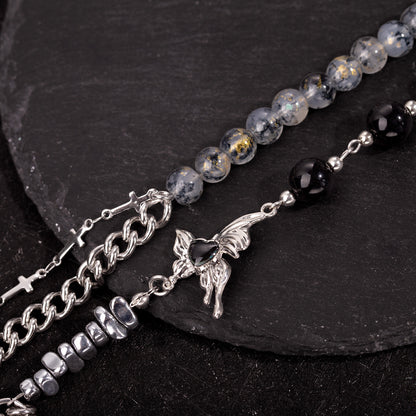 Black Heart Nightmare Slumber Necklace