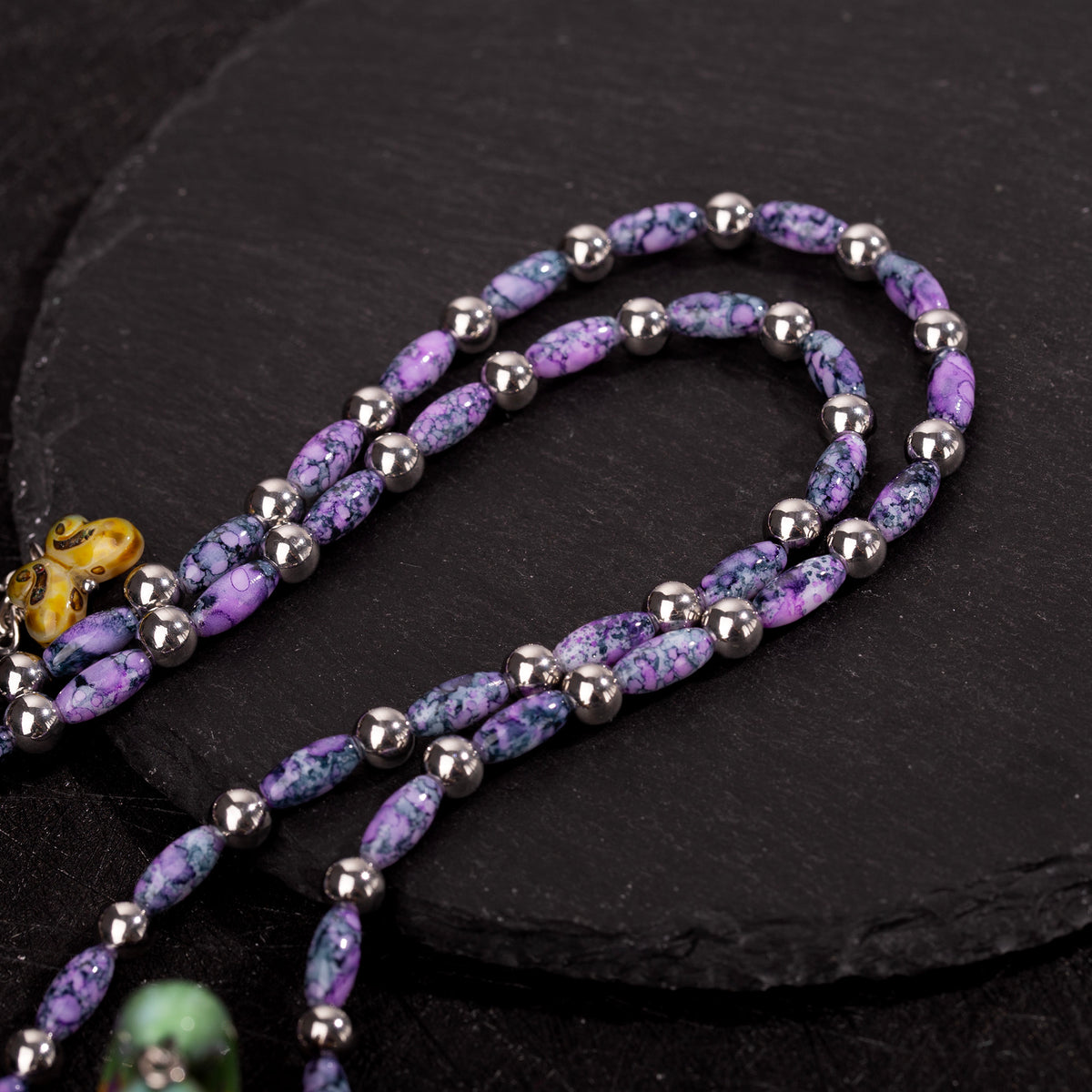 Dark Circus Clown Necklace