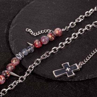 Crimson Circus Nightmare Necklace