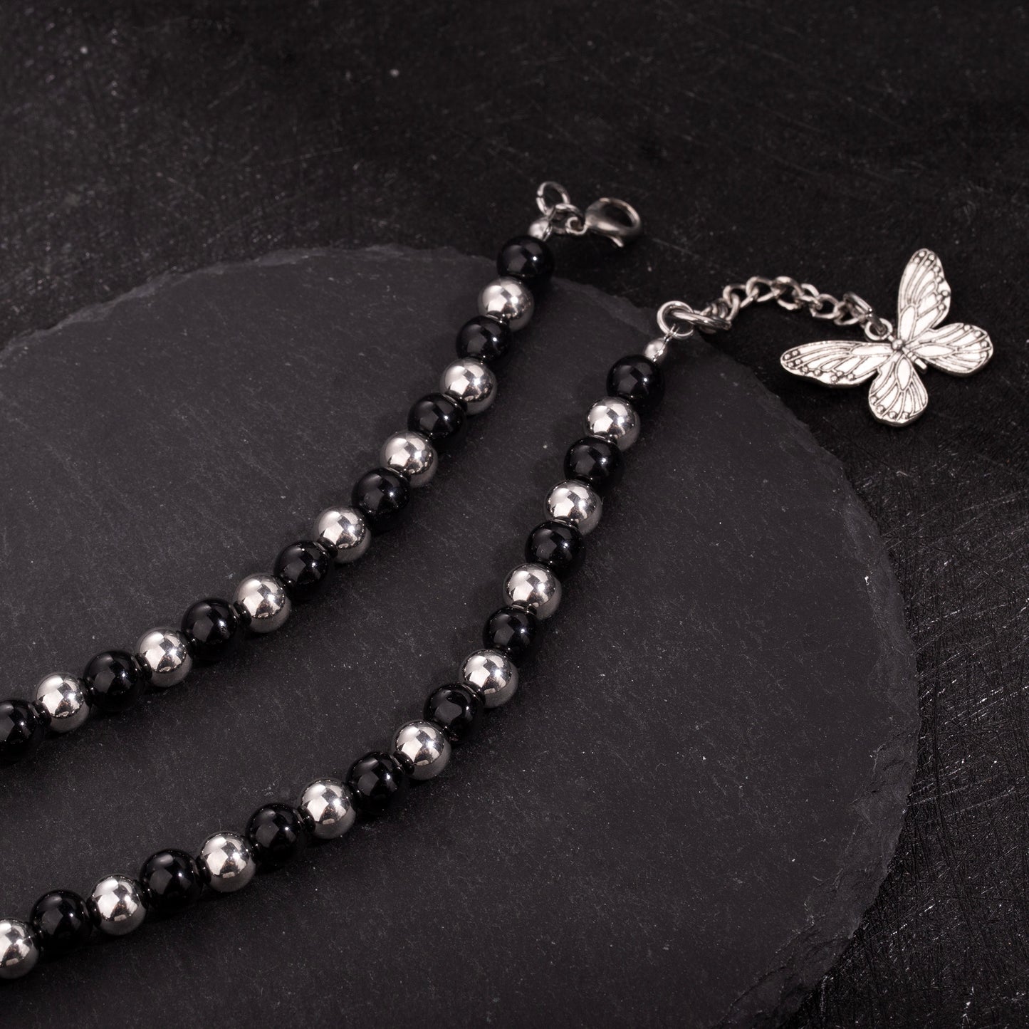 Butterfly Slumber Gothic Doll Necklace