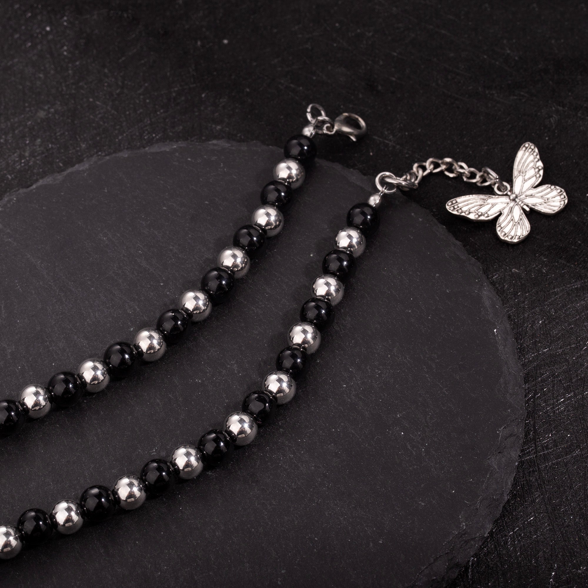 Butterfly Slumber Gothic Doll Necklace
