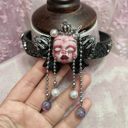 Butterfly Crown Tear Choker