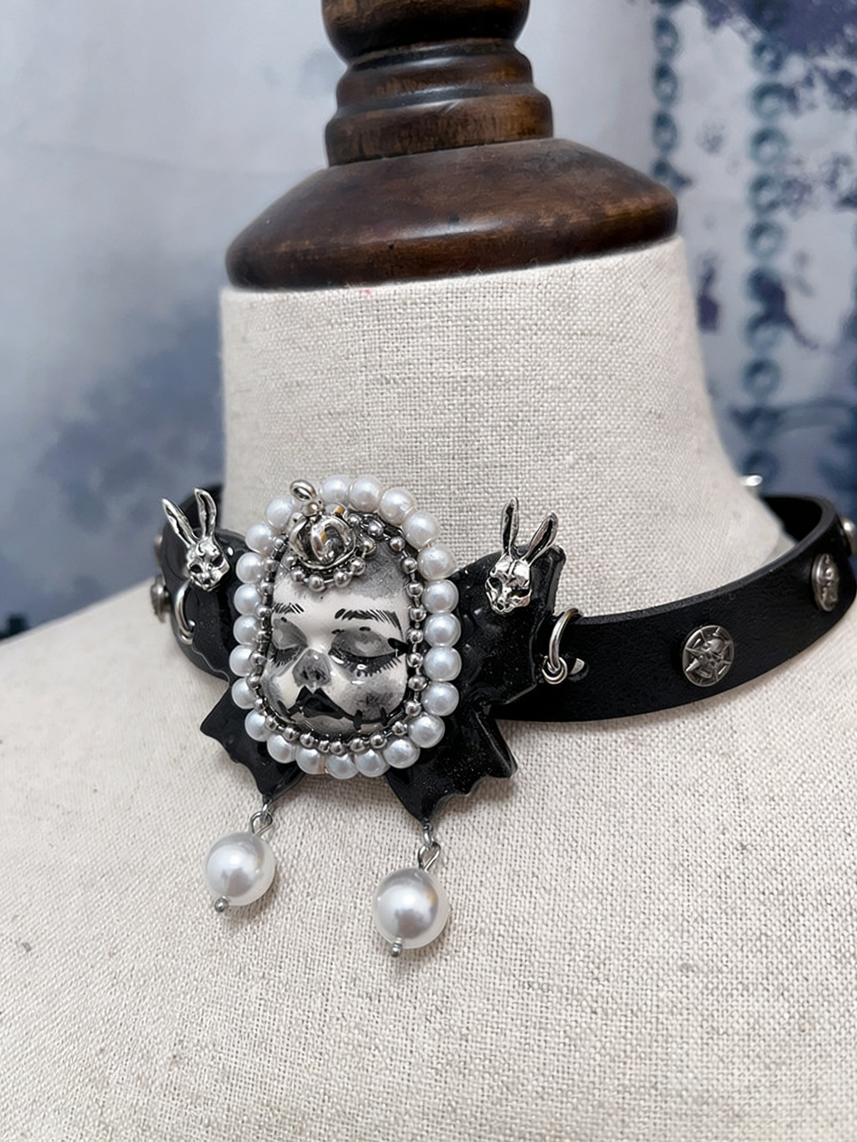 Dark Fairy Tale Doll Choker＆Necklace