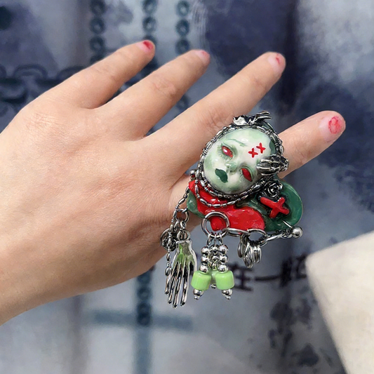 Spectral Hand Spiked Ring