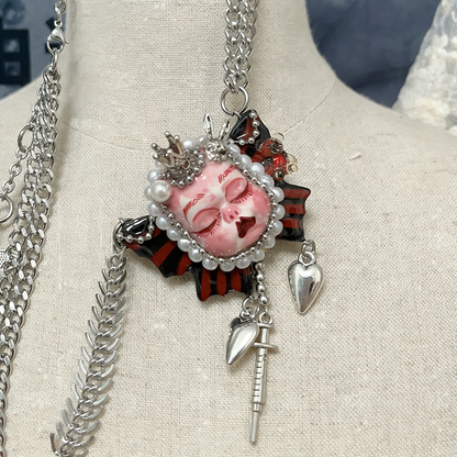 Handmade Dark Doll Necklace＆Choker
