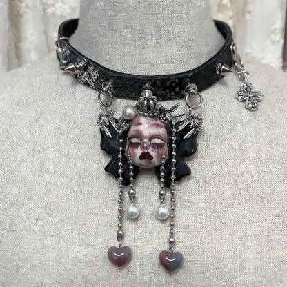Butterfly Crown Tear Choker