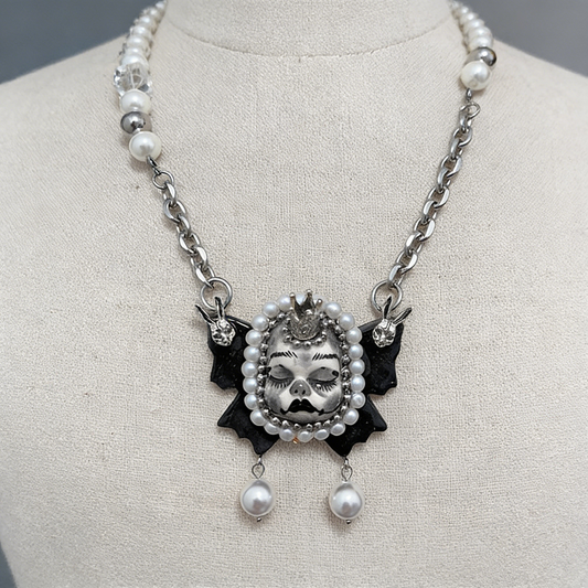 Dark Fairy Tale Doll Choker＆Necklace