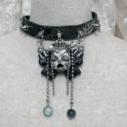 Butterfly Crown Tear Choker