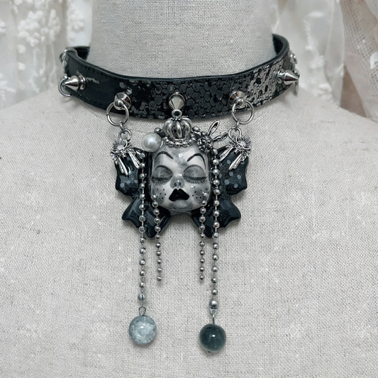 Butterfly Crown Tear Choker