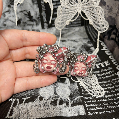 Bloody Rose Metal Ring