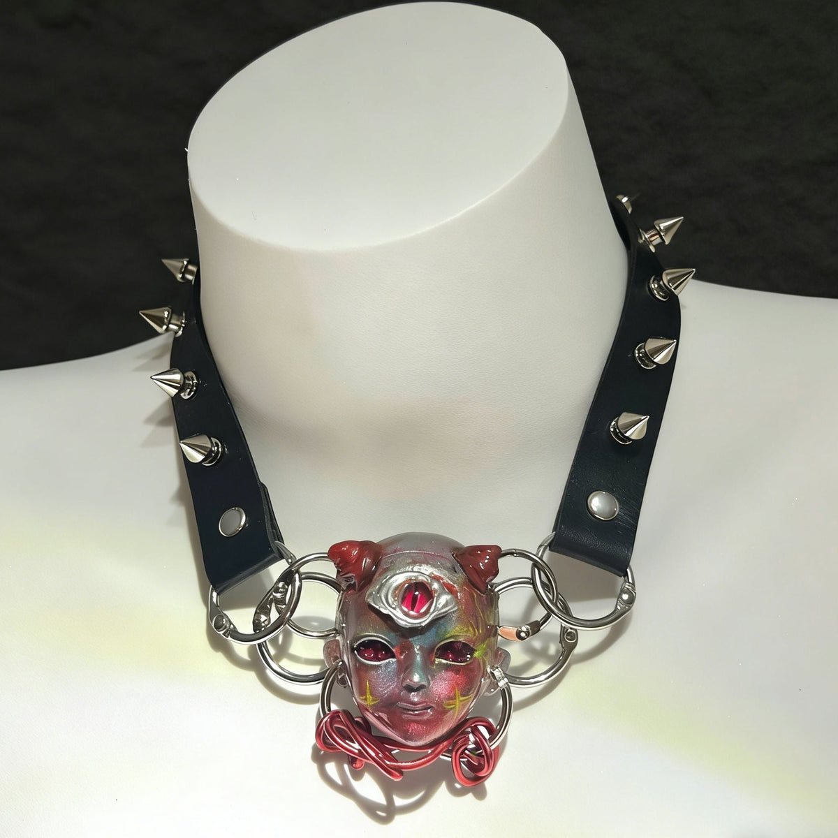 Eye Rivet Tools Devil's Eye Rivets Choker