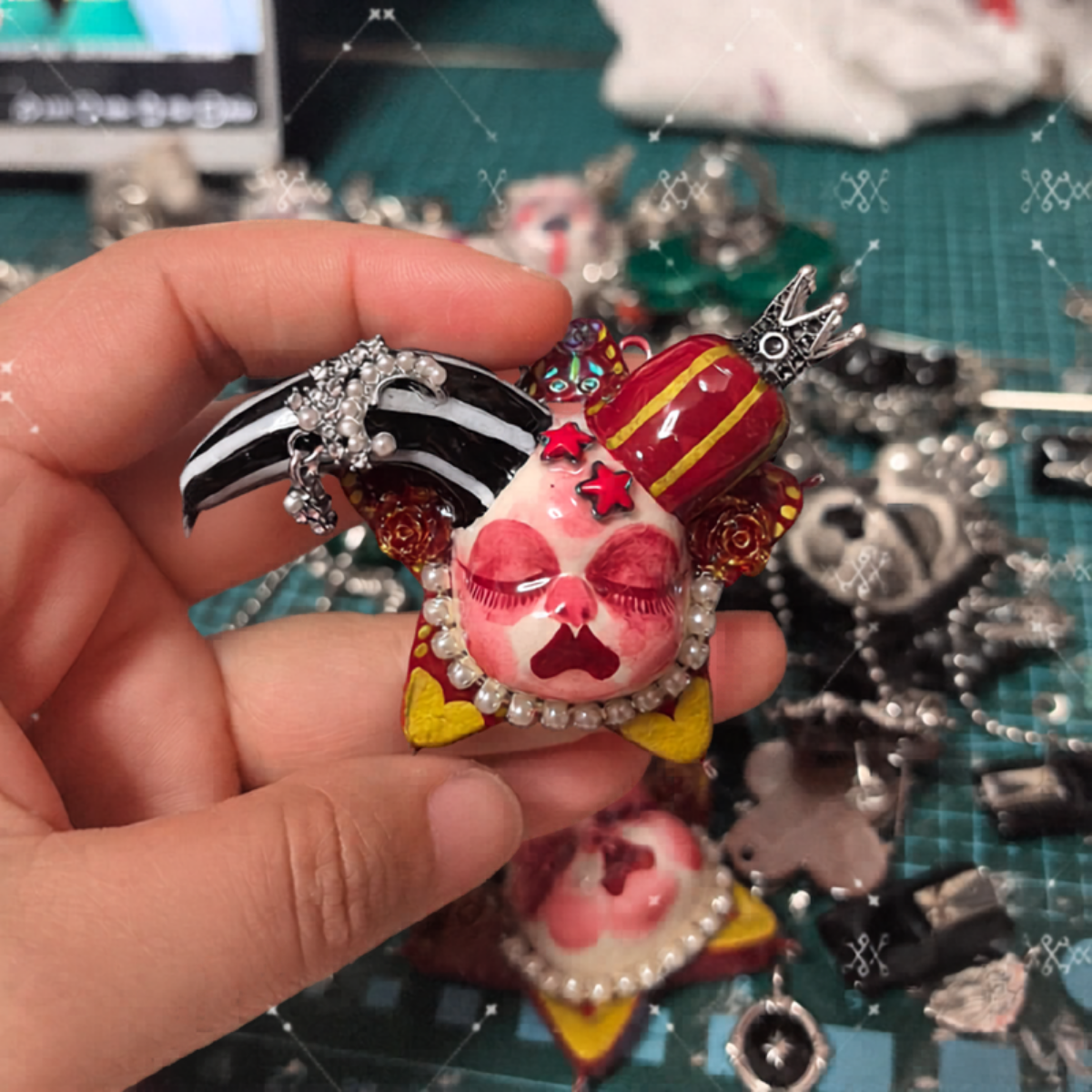 Crimson Circus Nightmare Ring