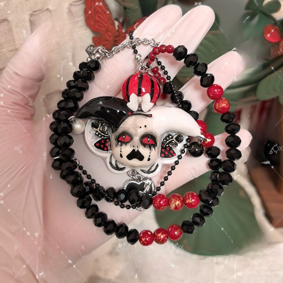Cruella Doll Necklace