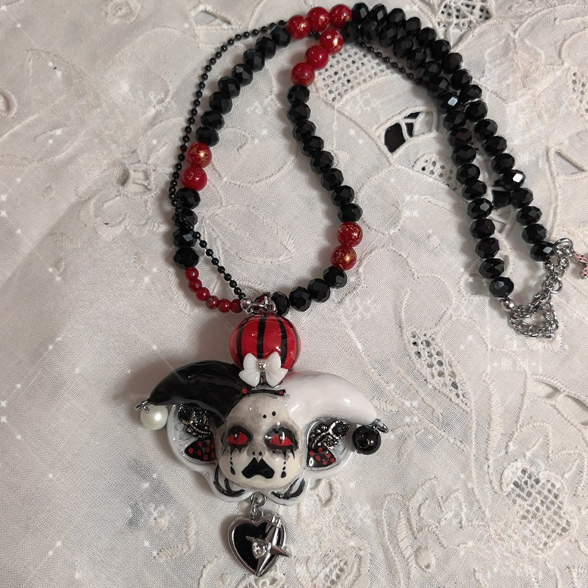 Cruella Doll Necklace