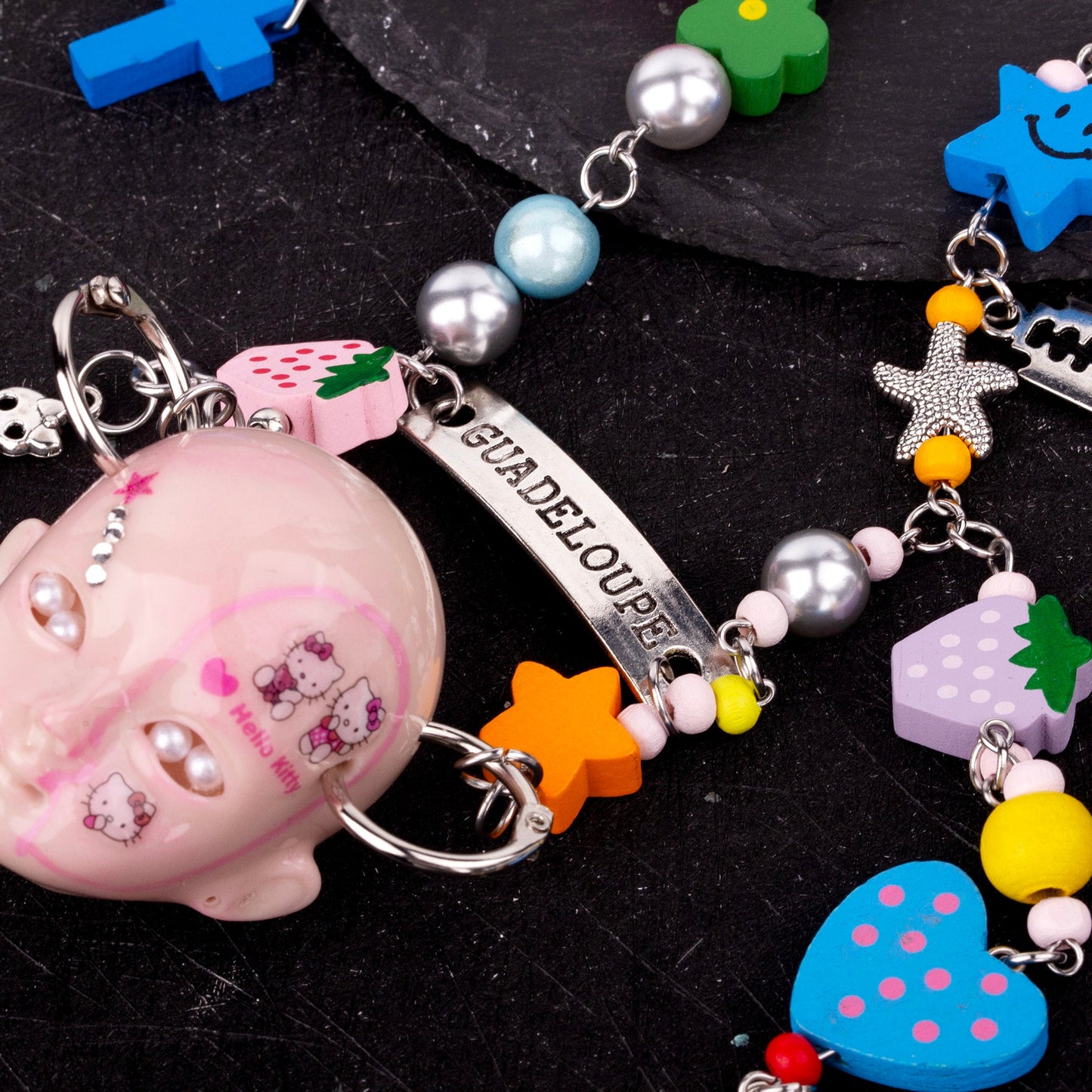 Dopamine Doll Head Necklace