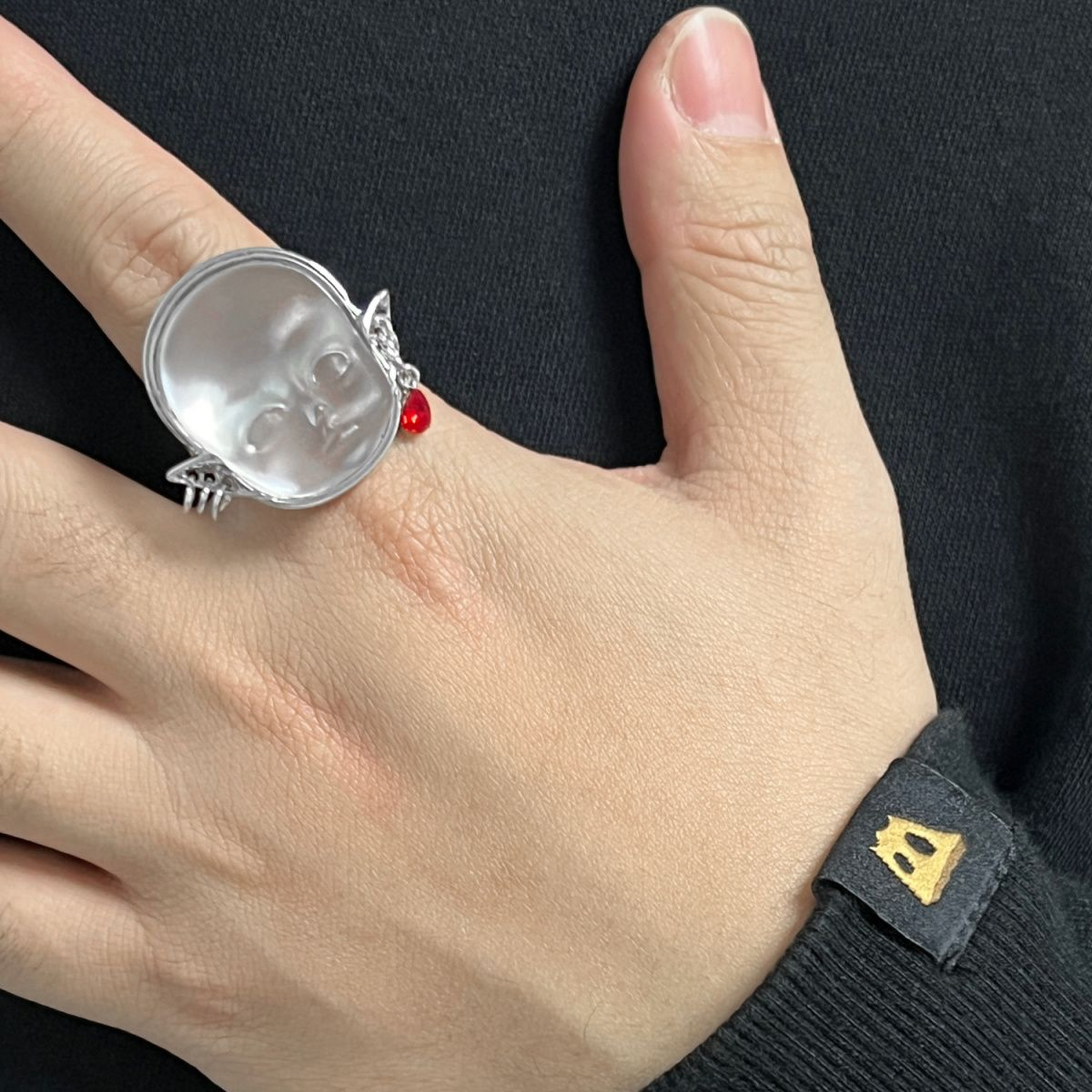 Elf Ear Resin Demon Ring
