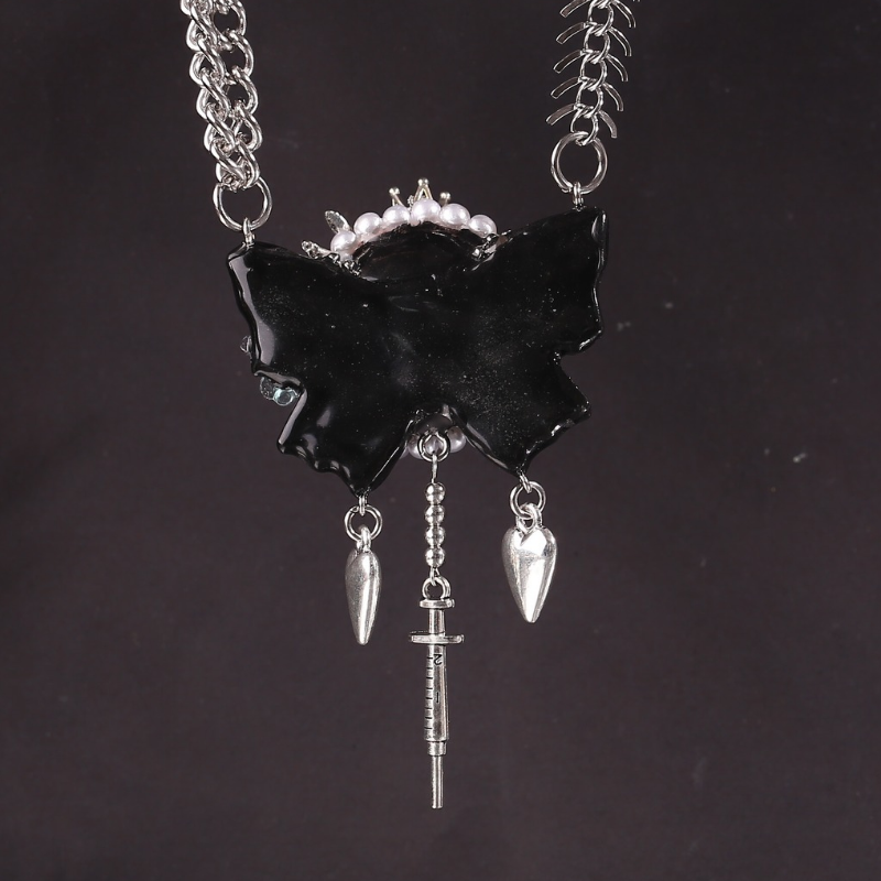 Handmade Dark Doll Necklace＆Choker