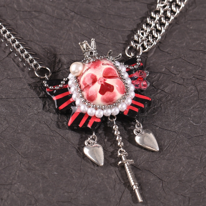 Handmade Dark Doll Necklace＆Choker