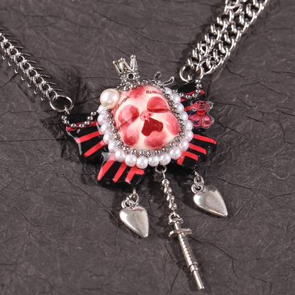 Handmade Dark Doll Necklace＆Choker