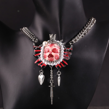 Handmade Dark Doll Necklace＆Choker