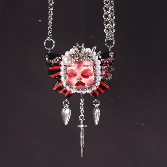Handmade Dark Doll Necklace＆Choker
