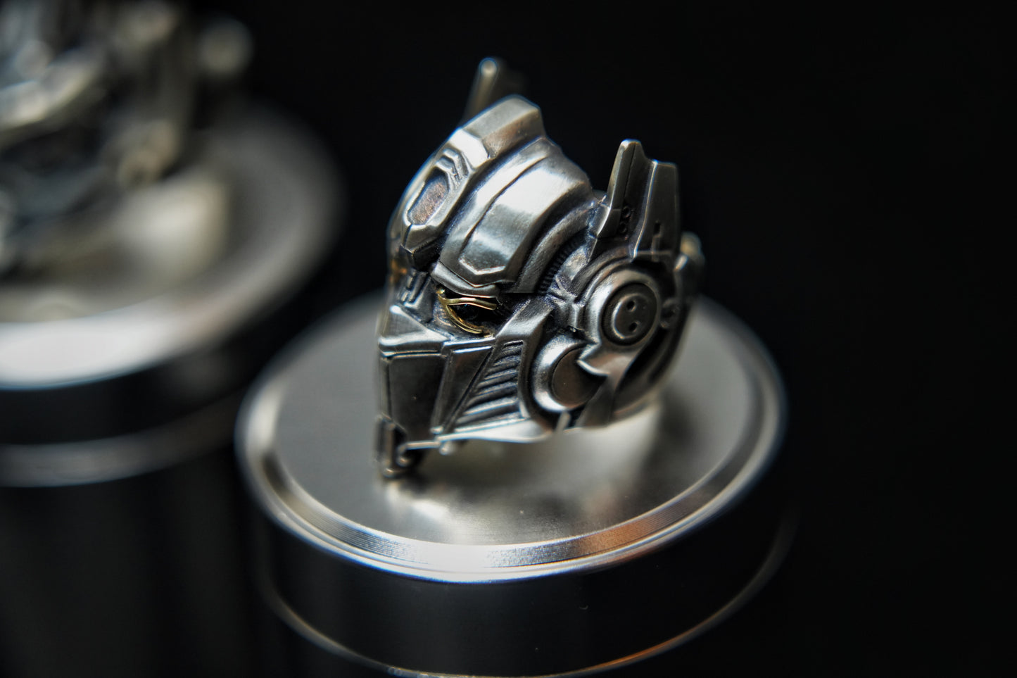 Optimus Prime Sterling Silver Ring